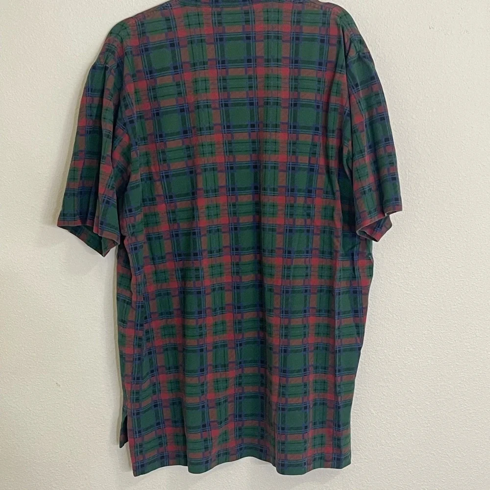 Polo by Ralph Lauren Men's Plaid Polo Shirt - Size XL